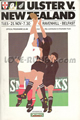 Ulster v New Zealand 1989 rugby  Programme